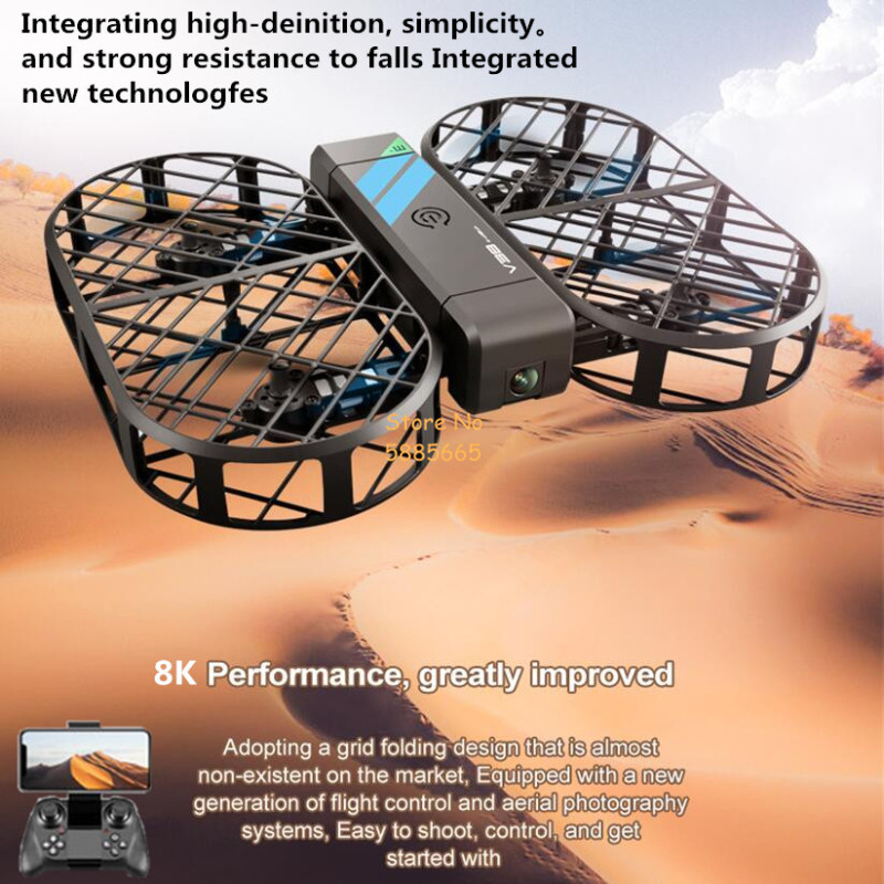 Drone Lidar - 8K HD Camera 360° Protection Optical