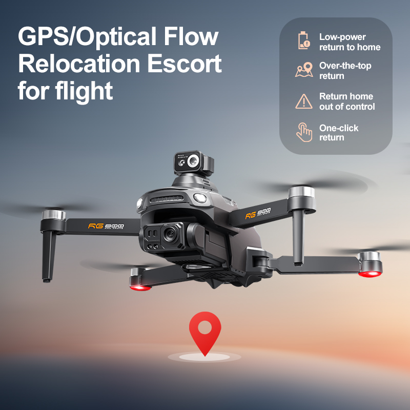 RG800 MAX GPS Drone Profession - Drone Photogrammetry ulasan dan harga