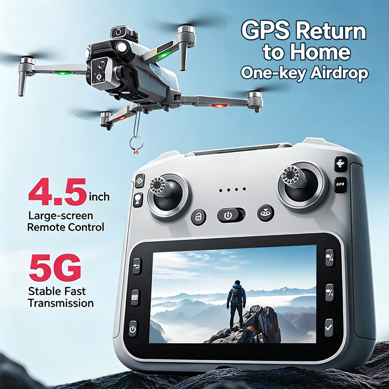 K19 MAX GPS Drone 4K Professio - Drone Photogrammetry ulasan dan harga